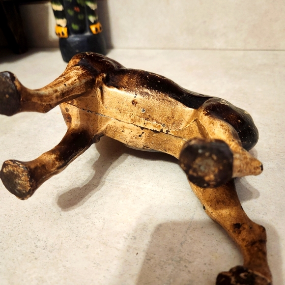 Antique Boston Terrier Cast Iron Doorstop - Picture 6 of 6